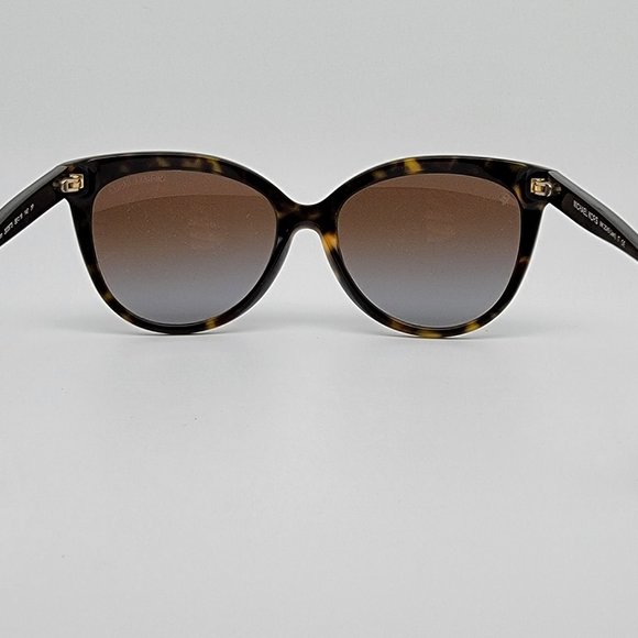 *SOLD* Michael Kors MK2045 Jan Dark Tortoise Frame Polarized Brown Sunglasses - Picture 4 of 12